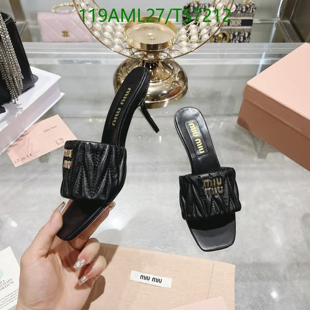 Miu Miu-Shoes(Women) Code: TS7212 $: 119USD