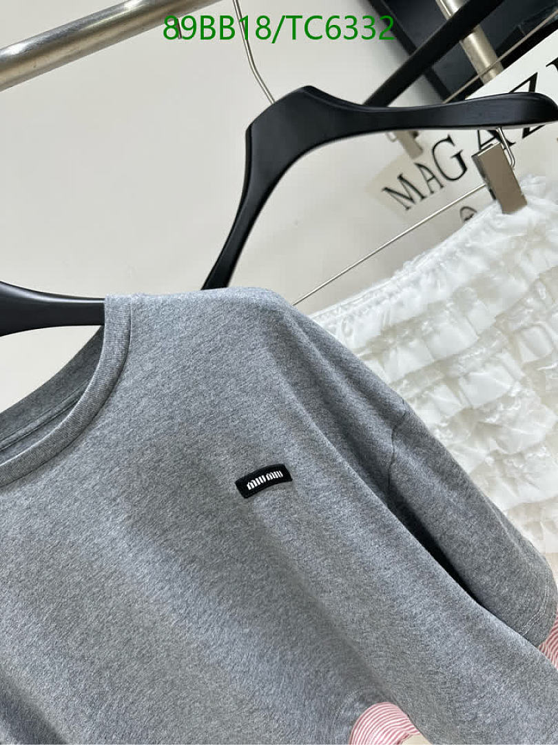 Miu Miu-Clothing Code: TC6332 $: 89USD