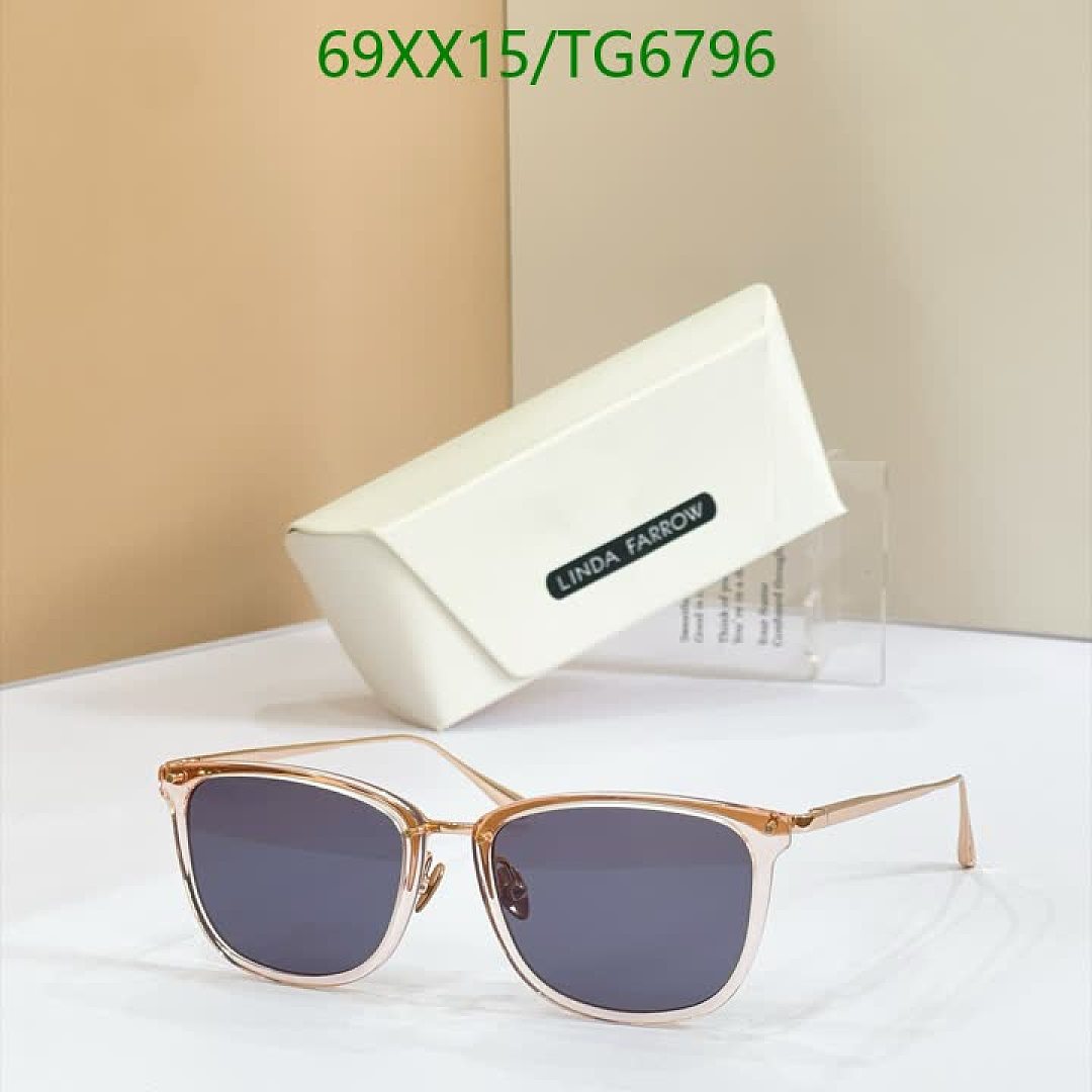 Linda Farrow-Glasses Code: TG6796 $: 69USD