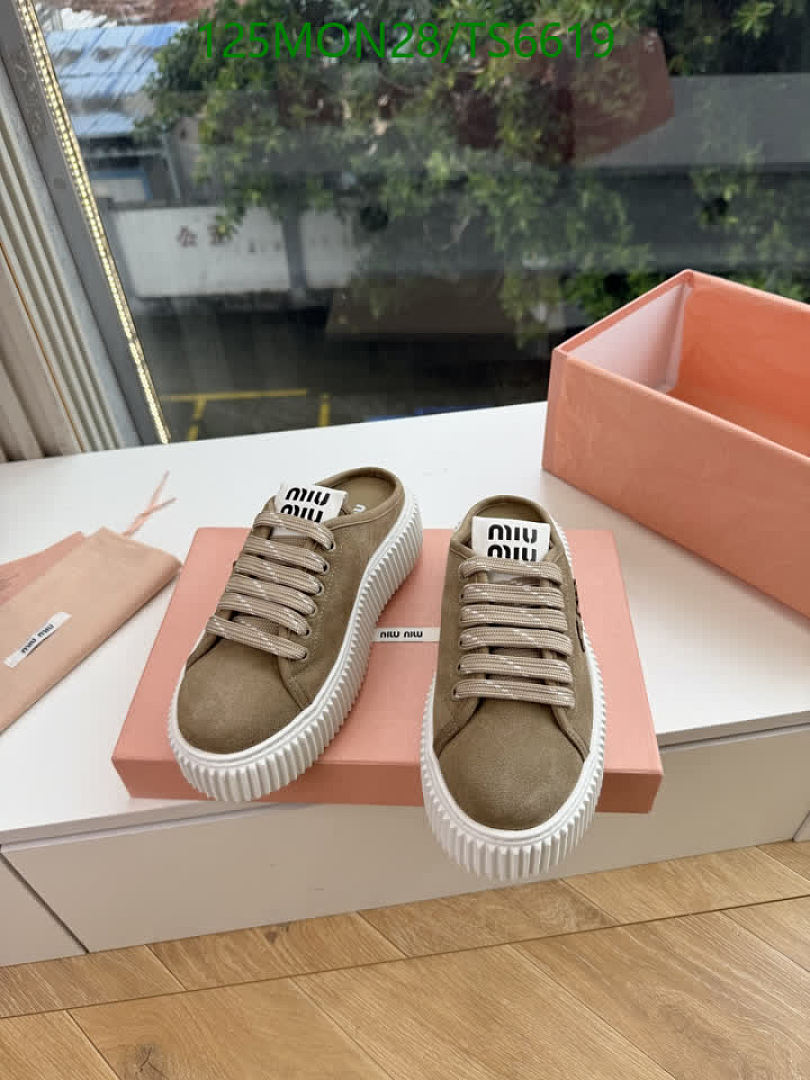 Miu Miu-Shoes(Women) Code: TS6619 $: 125USD