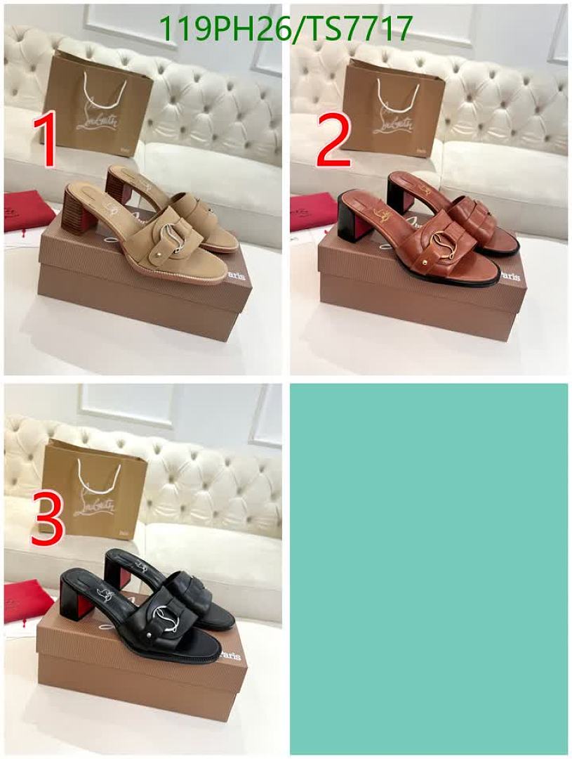 Christian Louboutin-Shoes(Women) Code: TS7717 $: 119USD