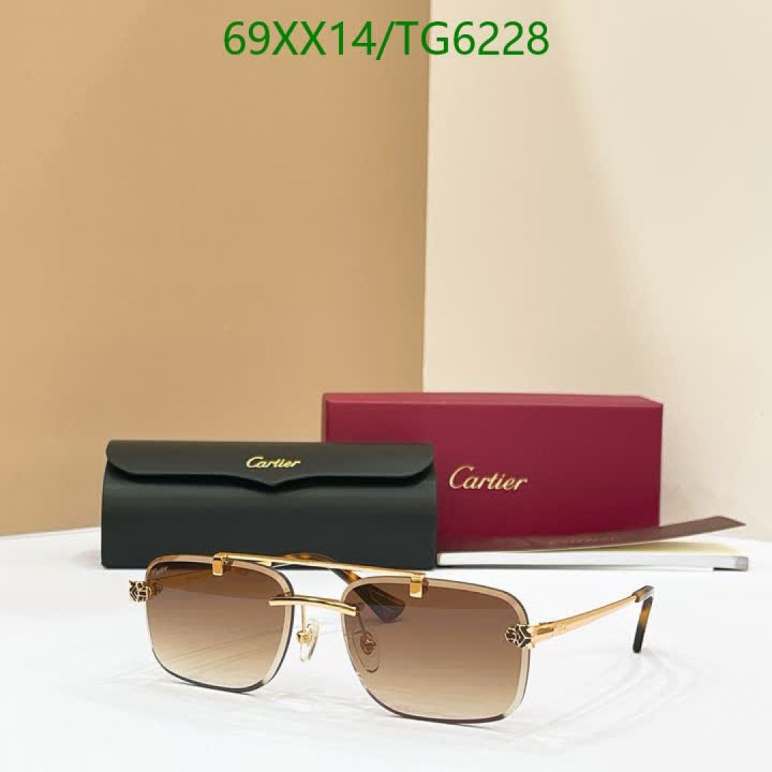 Cartier-Glasses Code: TG6228 $: 69USD