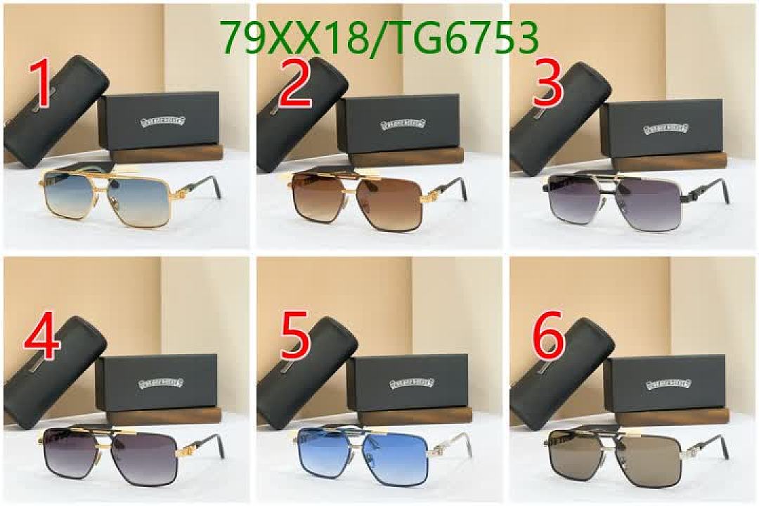 Chrome Hearts-Glasses Code: TG6753 $: 79USD