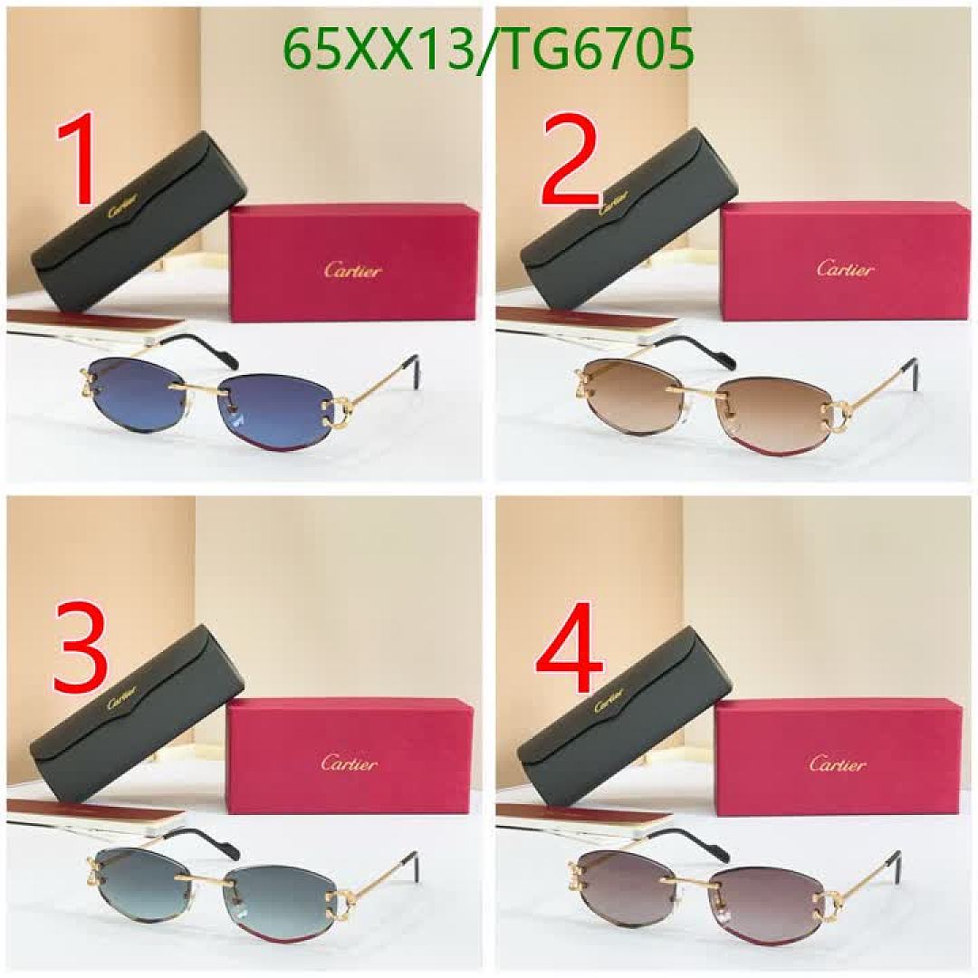 Cartier-Glasses Code: TG6705 $: 65USD