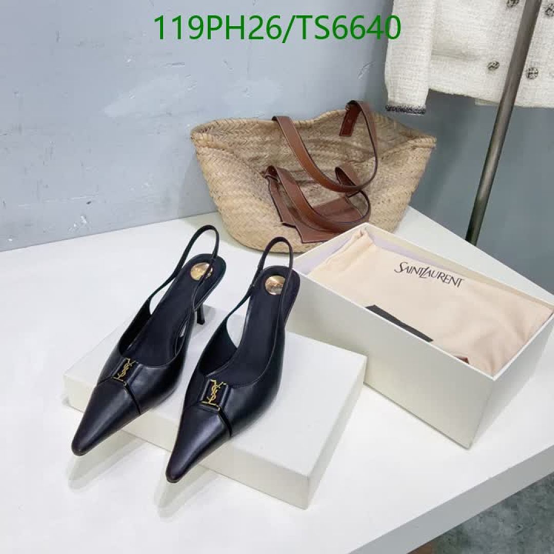 YSL-Shoes(Women) Code: TS6640 $: 119USD
