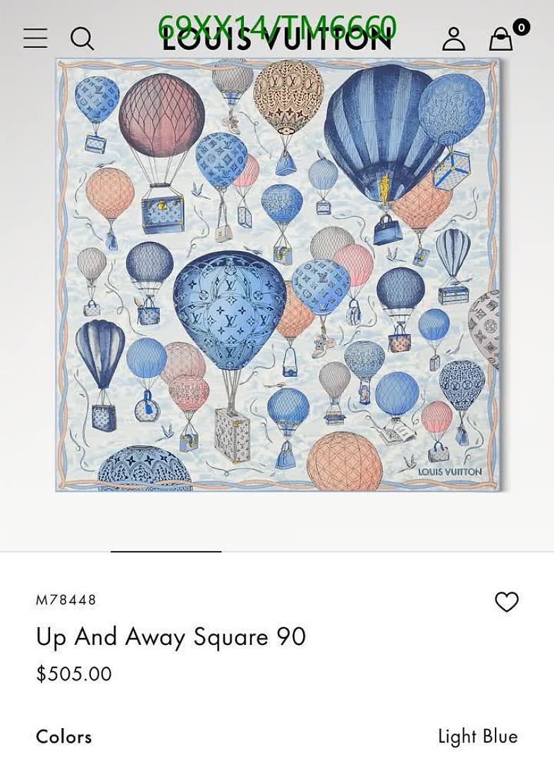 LV-Scarves Code: TM6660 $: 69USD