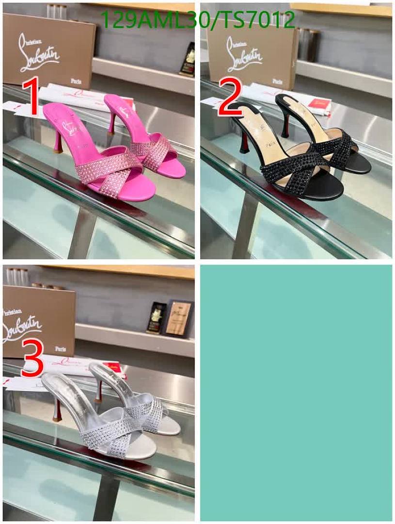 Christian Louboutin-Shoes(Women) Code: TS7012 $: 129USD
