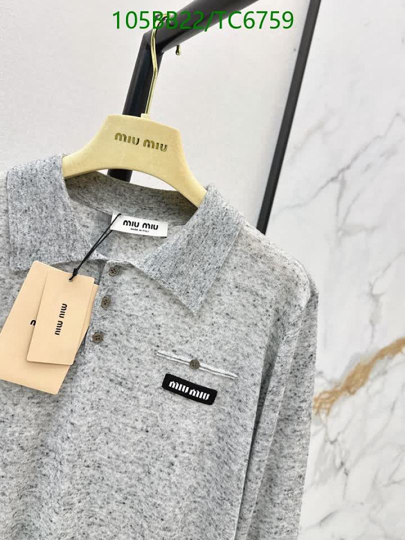 Miu Miu-Clothing Code: TC6759 $: 105USD