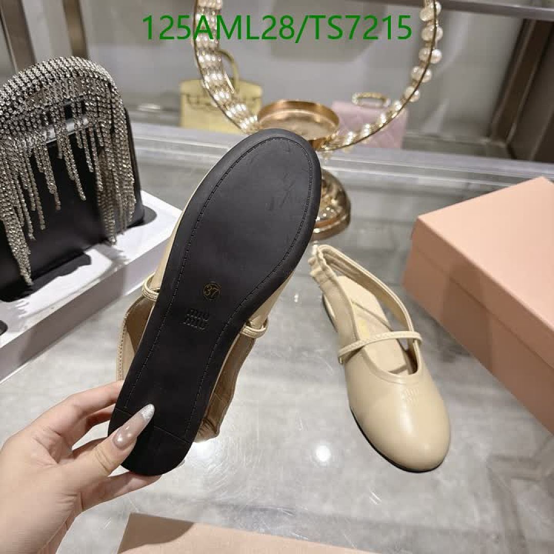 Miu Miu-Shoes(Women) Code: TS7215 $: 125USD