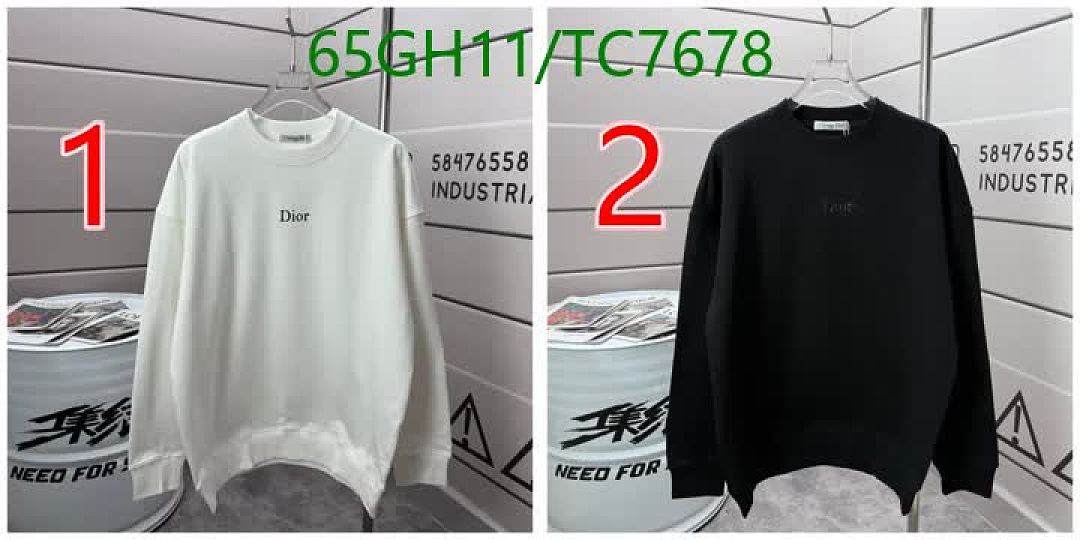 Dior-Clothing Code: TC7678 $: 65USD