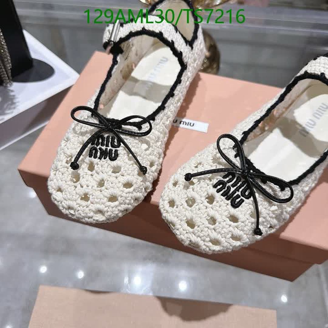 Miu Miu-Shoes(Women) Code: TS7216 $: 129USD
