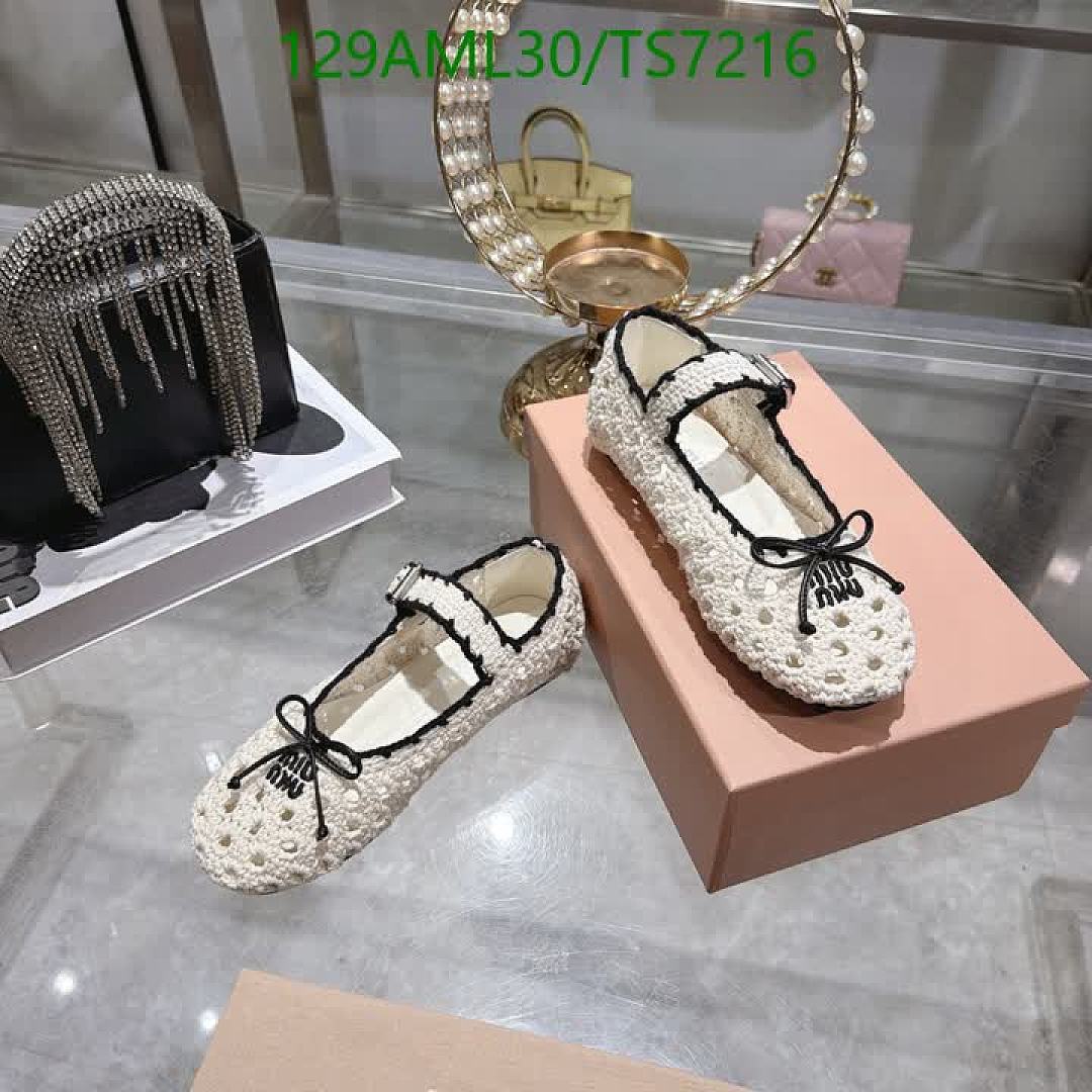 Miu Miu-Shoes(Women) Code: TS7216 $: 129USD