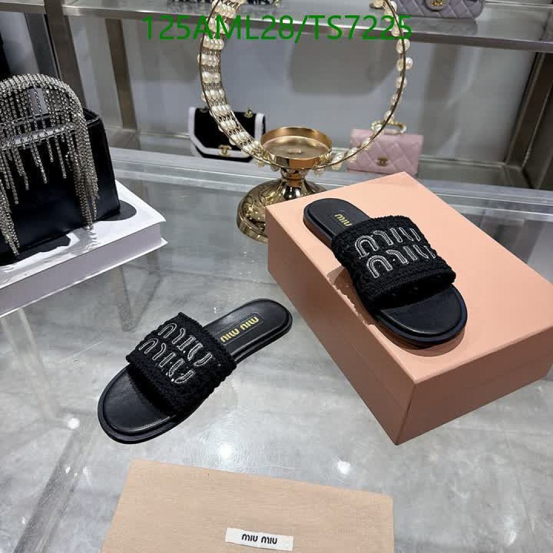 Miu Miu-Shoes(Women) Code: TS7225 $: 125USD