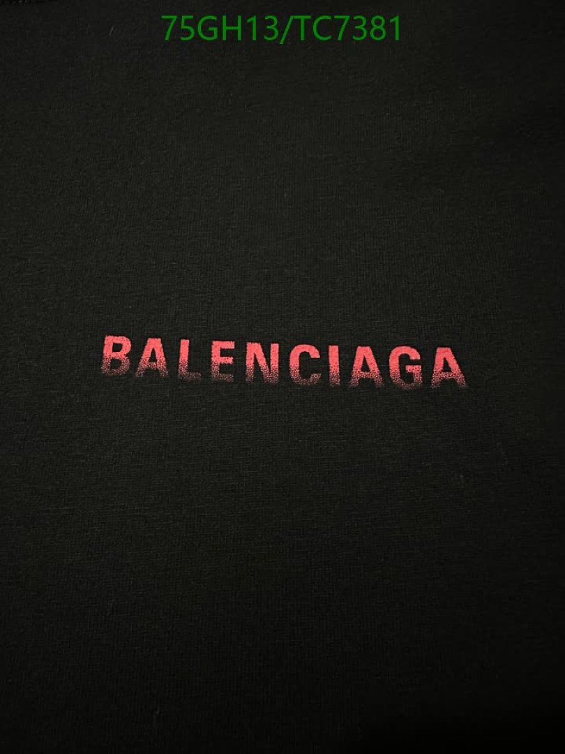 Balenciaga-Clothing Code: TC7381 $: 75USD