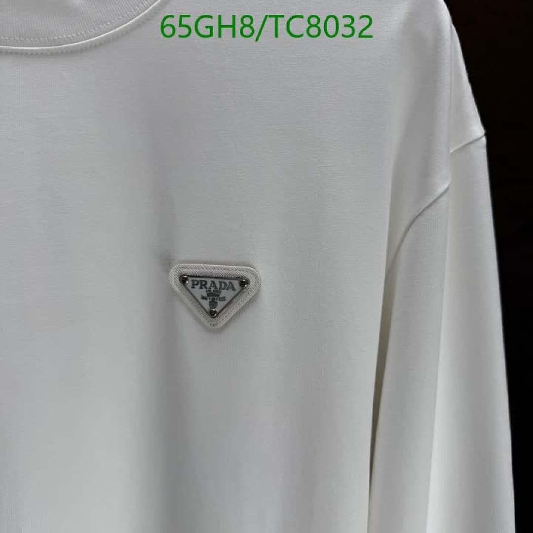 Prada-Clothing Code: TC8032 $: 65USD