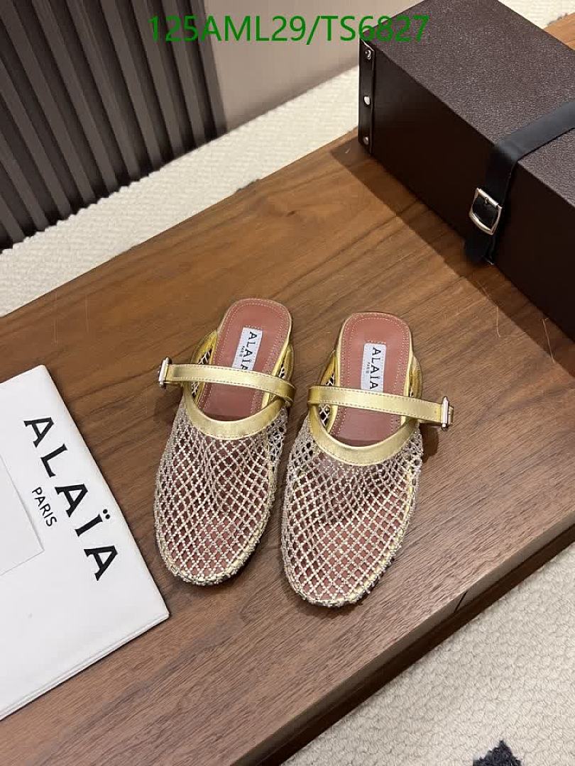 Alaia-Shoes(Women) Code: TS6827 $: 125USD