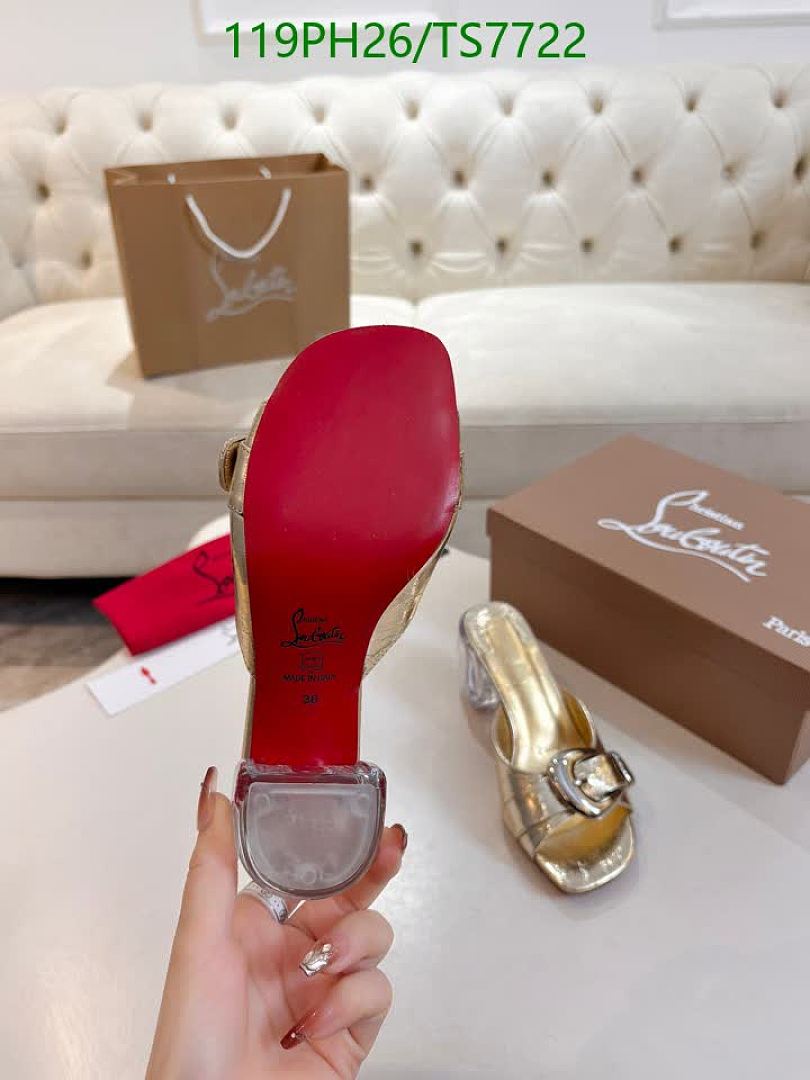 Christian Louboutin-Shoes(Women) Code: TS7722 $: 119USD