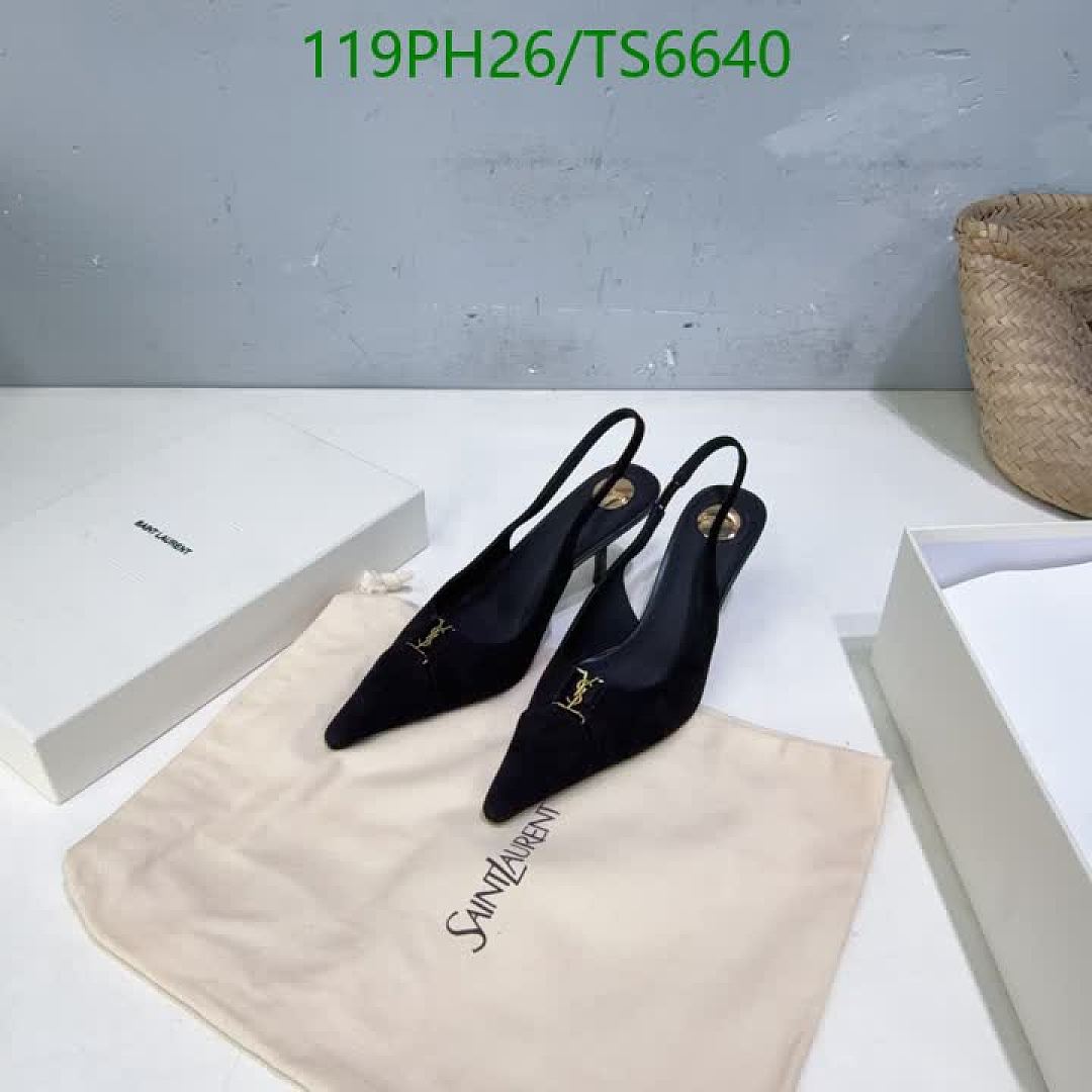 YSL-Shoes(Women) Code: TS6640 $: 119USD