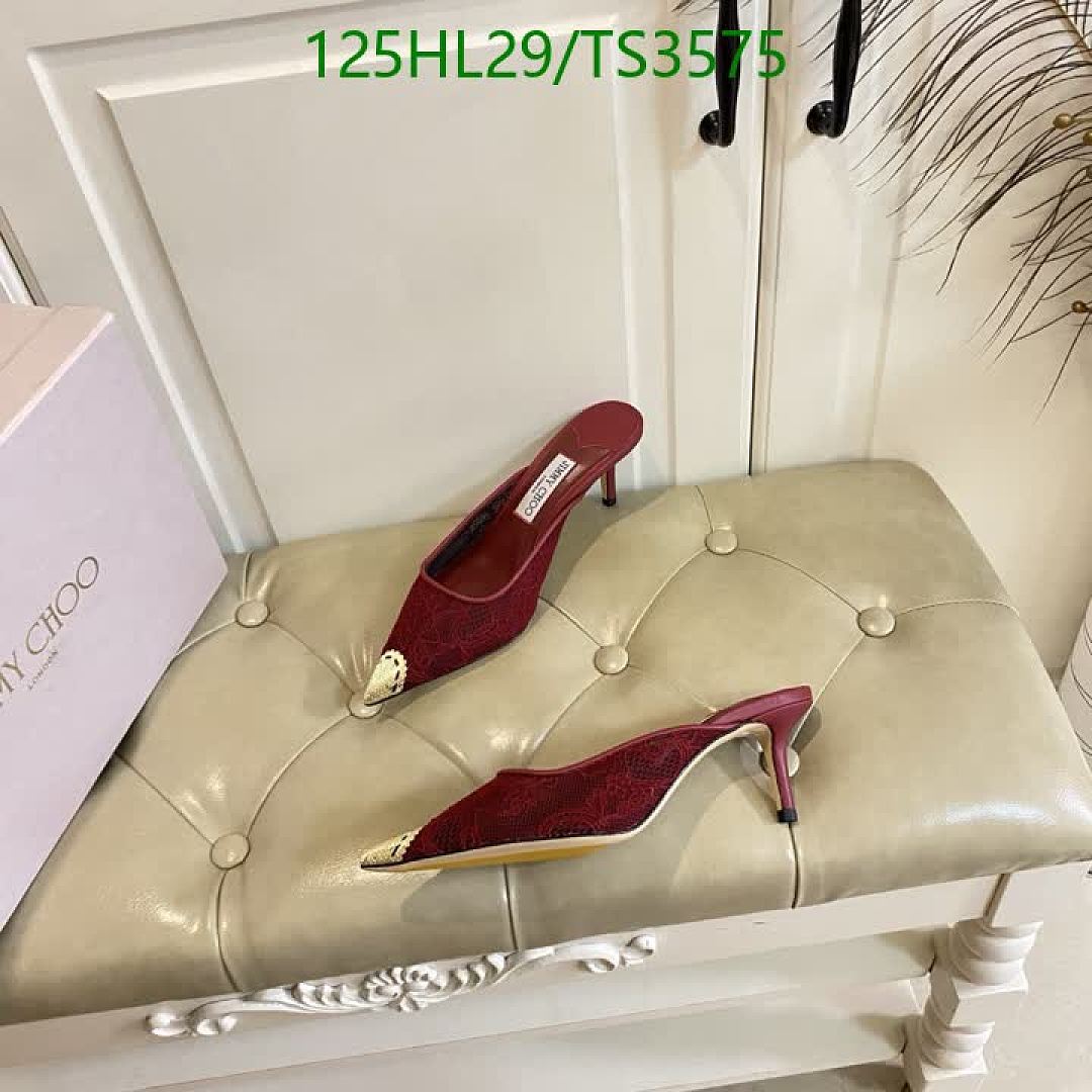 Jimmy Choo-Shoes(Women) Code: TS3575 $: 125USD