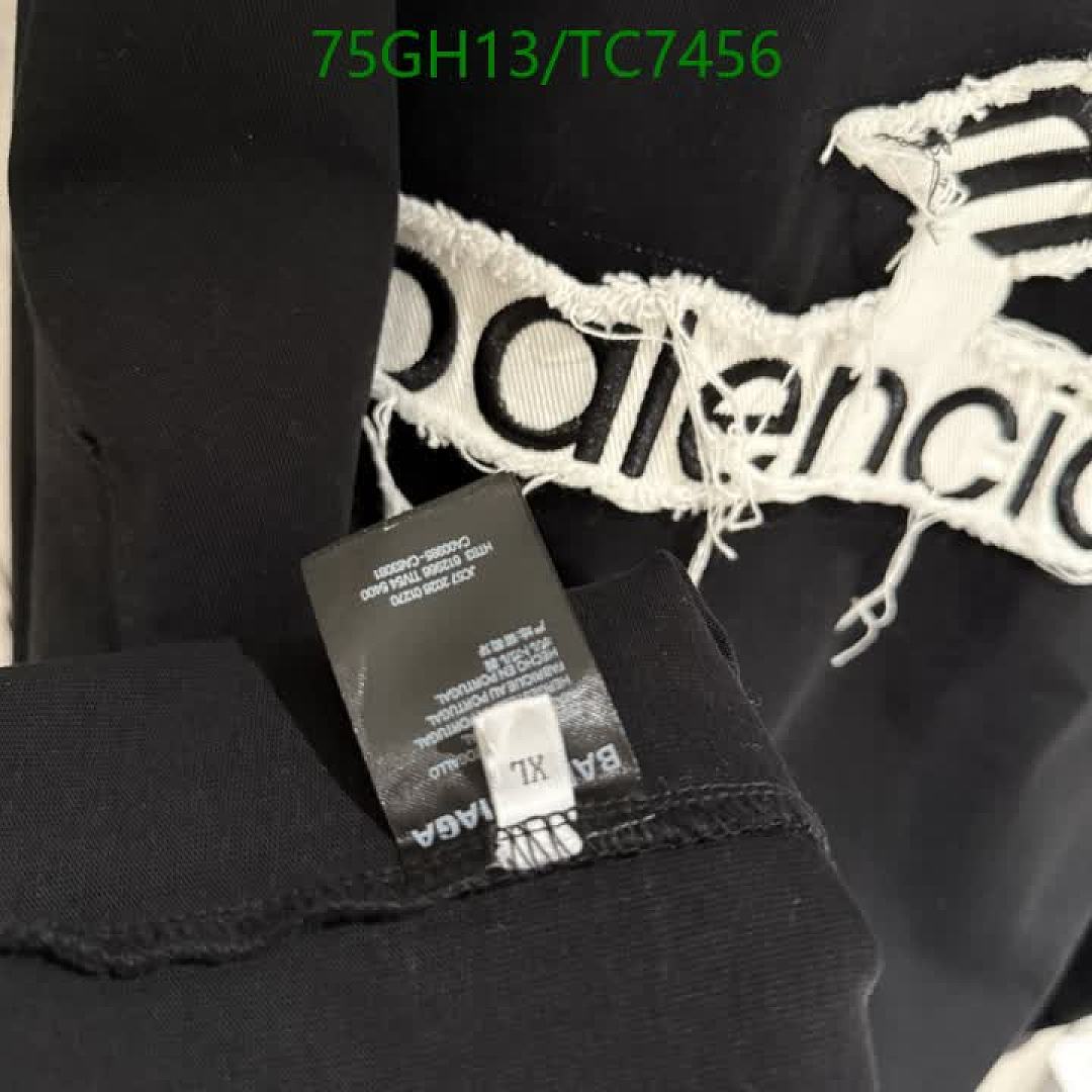 Balenciaga-Clothing Code: TC7456 $: 75USD
