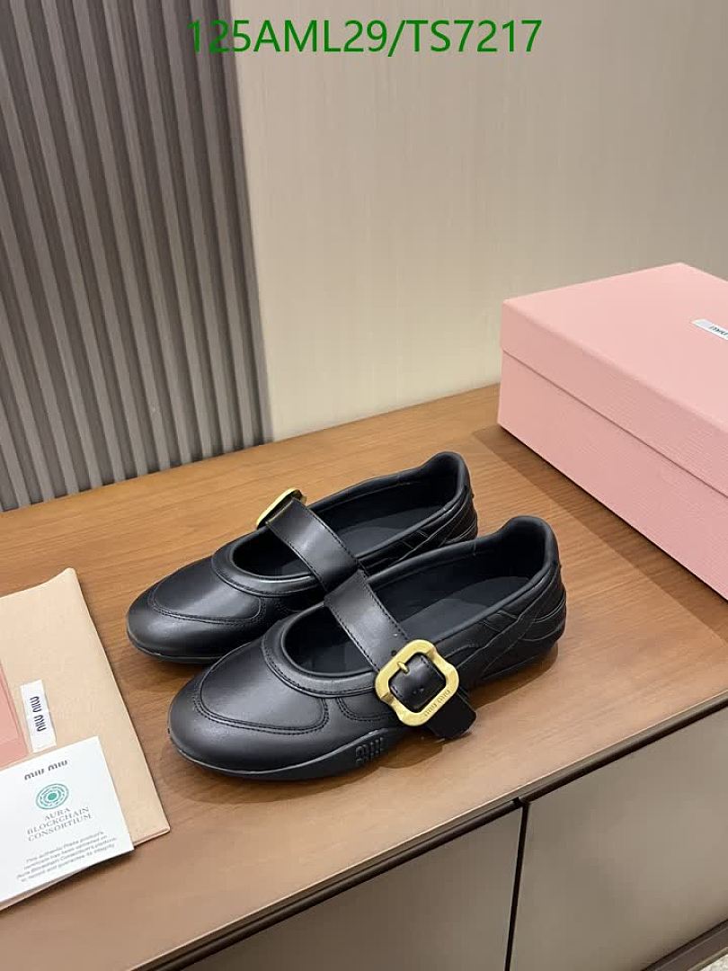 Miu Miu-Shoes(Women) Code: TS7217 $: 125USD