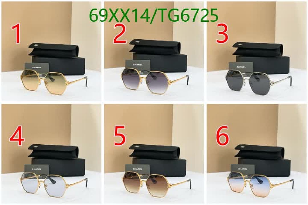Chanel-Glasses Code: TG6725 $: 69USD