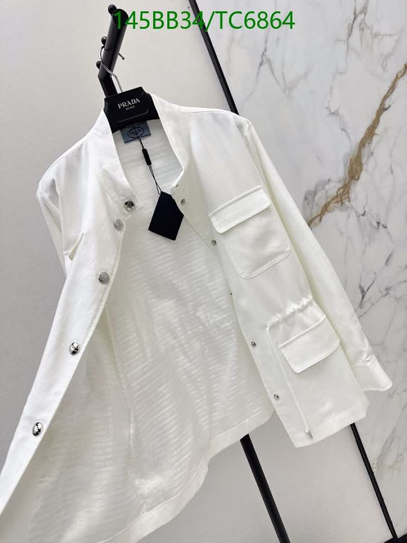 Prada-Clothing Code: TC6864 $: 145USD