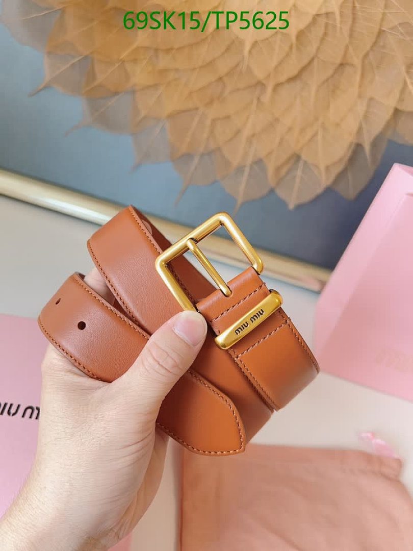 MIU MIU-Belts Code: TP5625 $: 69USD