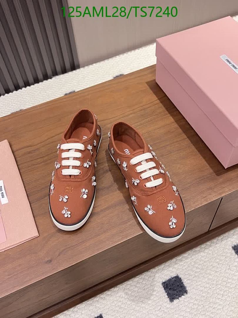 Miu Miu-Shoes(Women) Code: TS7240 $: 125USD