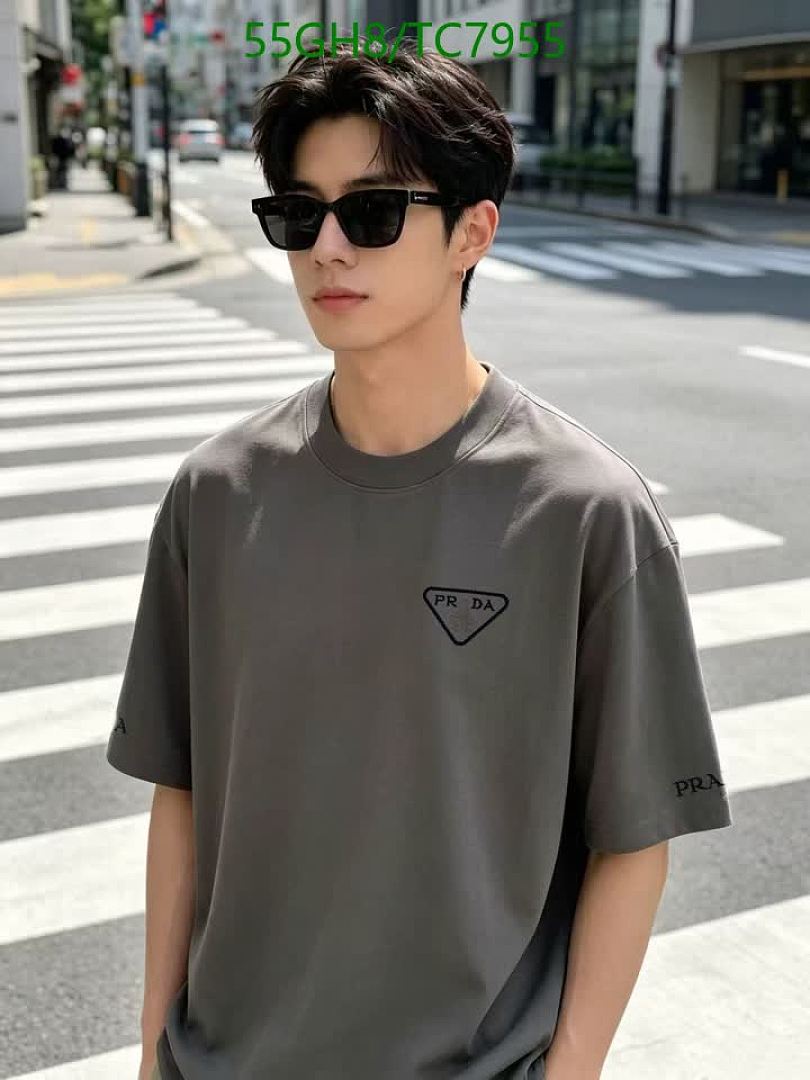 Prada-Clothing Code: TC7955 $: 55USD