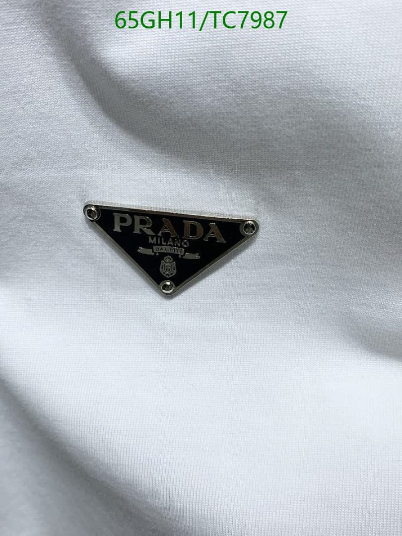 Prada-Clothing Code: TC7987 $: 65USD