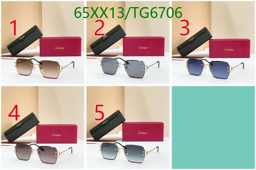 Cartier-Glasses Code: TG6706 $: 65USD