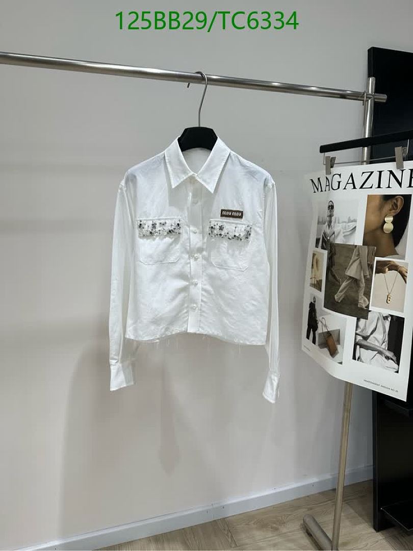 Miu Miu-Clothing Code: TC6334 $: 125USD