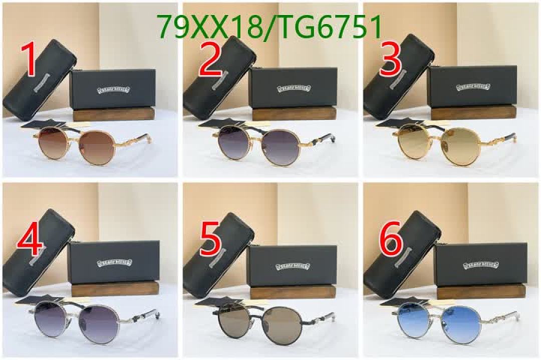 Chrome Hearts-Glasses Code: TG6751 $: 79USD