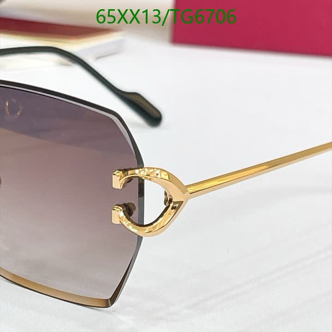 Cartier-Glasses Code: TG6706 $: 65USD