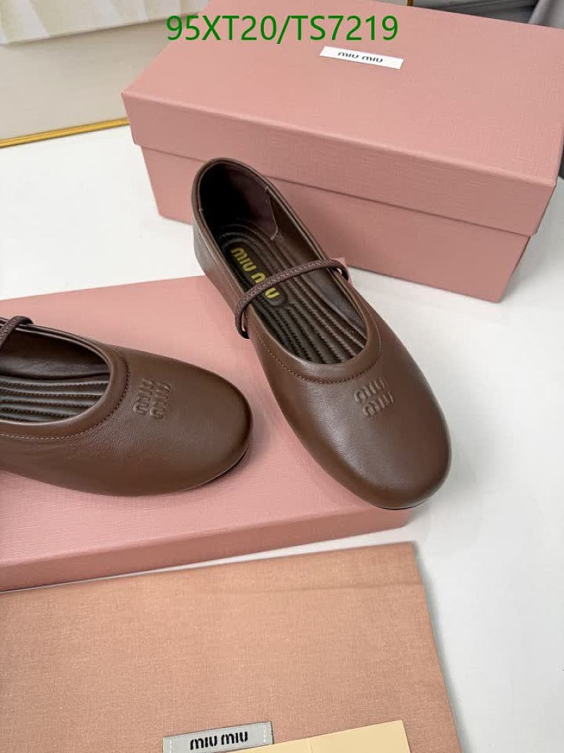 Miu Miu-Shoes(Women) Code: TS7219 $: 95USD