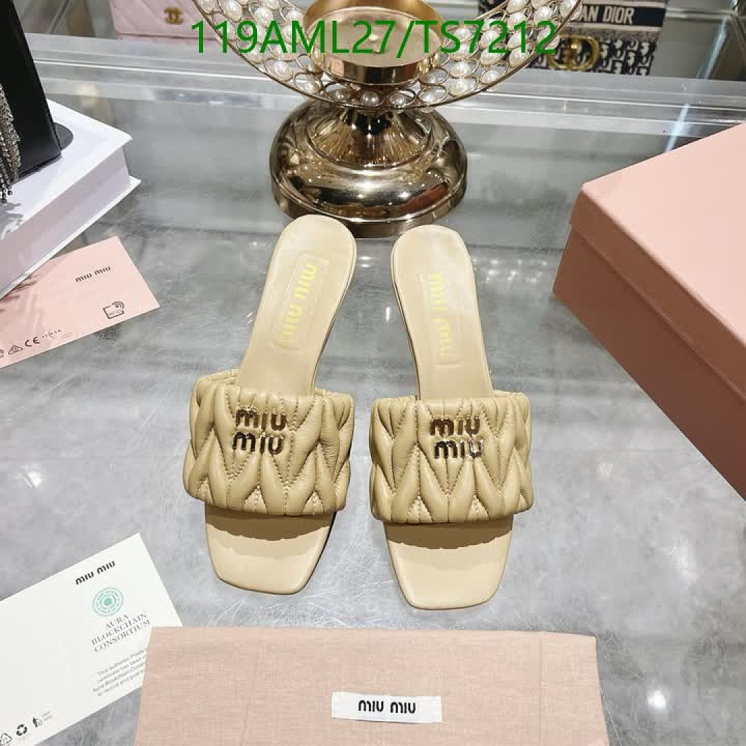 Miu Miu-Shoes(Women) Code: TS7212 $: 119USD