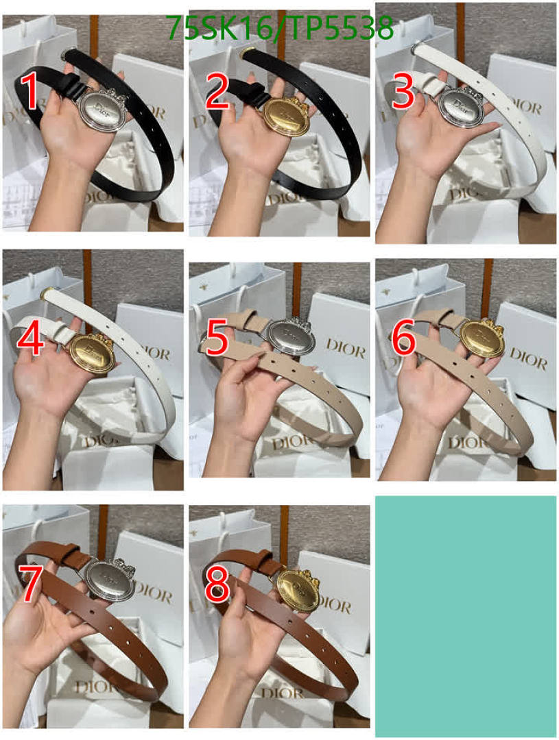 Dior-Belts Code: TP5538 $: 75USD