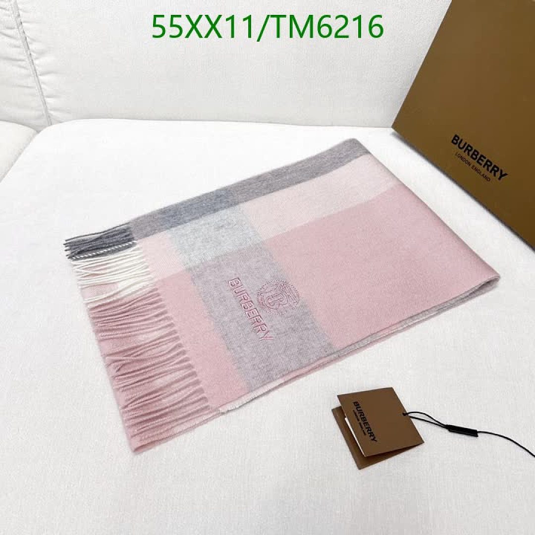 Burberry-Scarves Code: TM6216 $: 55USD