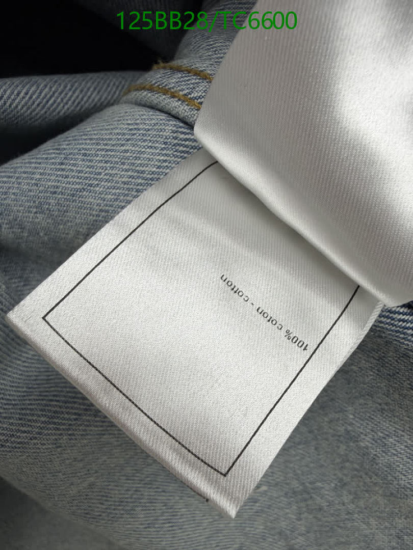 Chanel-Clothing Code: TC6600 $: 125USD