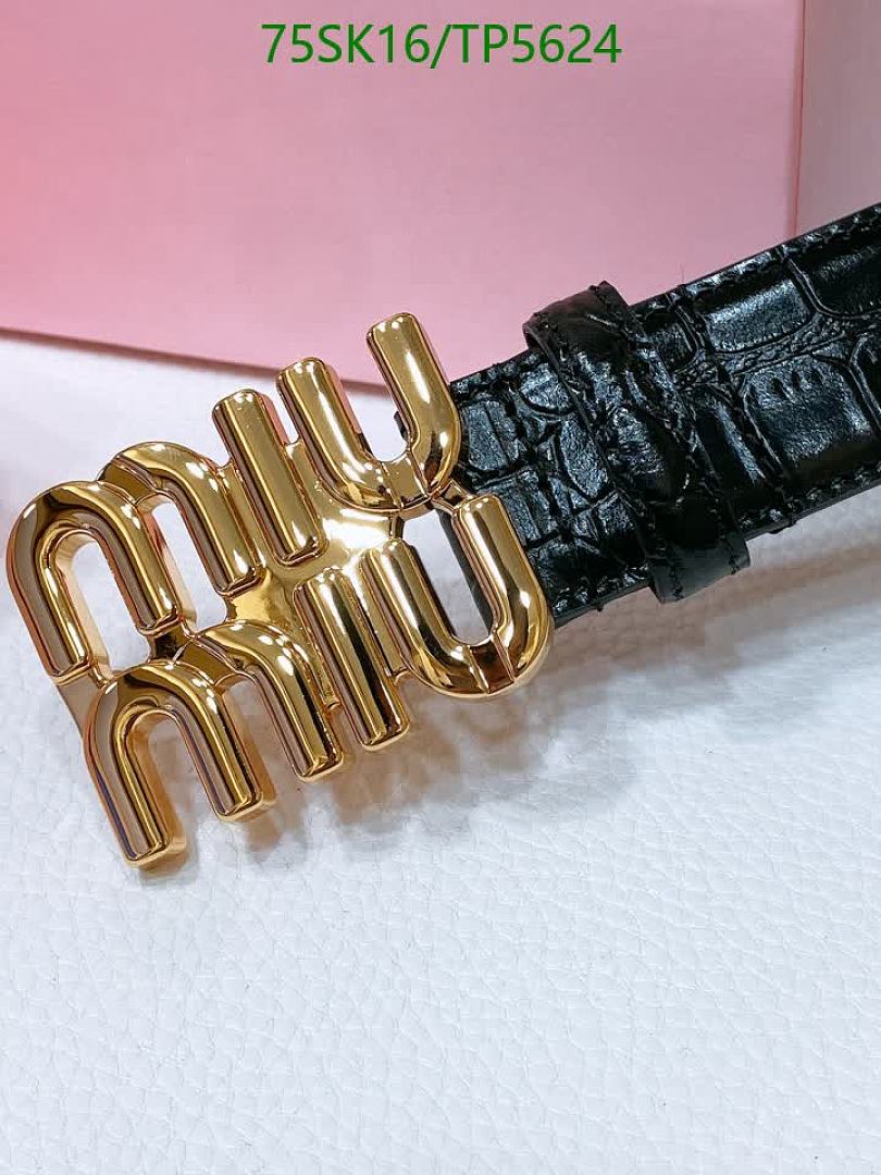 MIU MIU-Belts Code: TP5624 $: 75USD