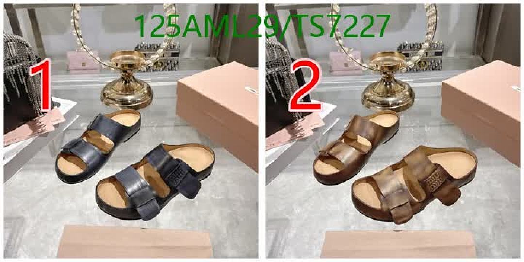 Miu Miu-Shoes(Women) Code: TS7227 $: 125USD