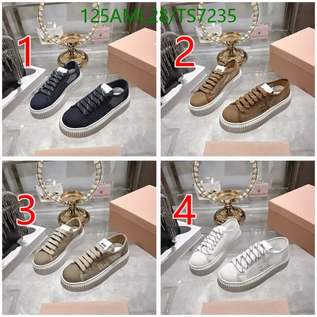 Miu Miu-Shoes(Women) Code: TS7235 $: 125USD