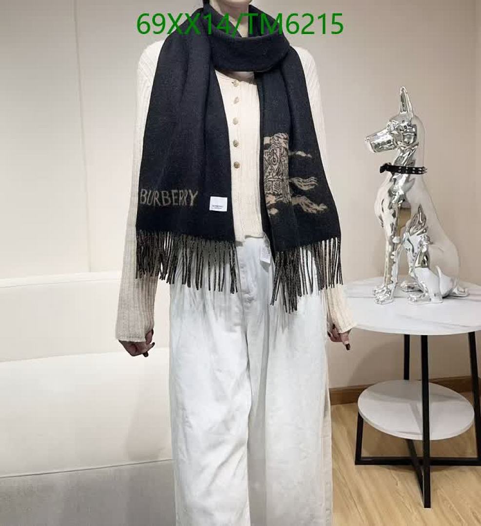 Burberry-Scarves Code: TM6215 $: 69USD