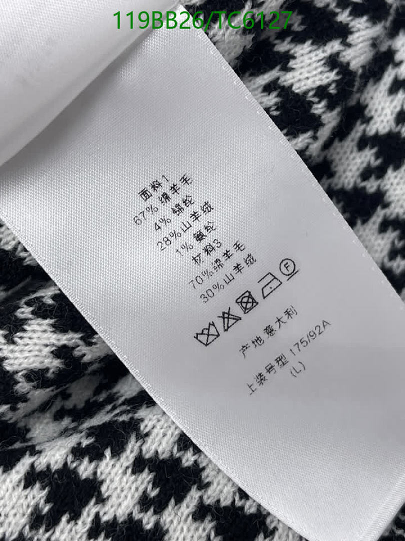 Dior-Clothing Code: TC6127 $: 119USD