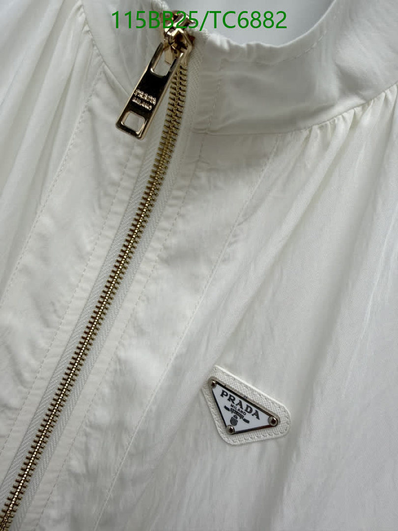 Prada-Clothing Code: TC6882 $: 115USD