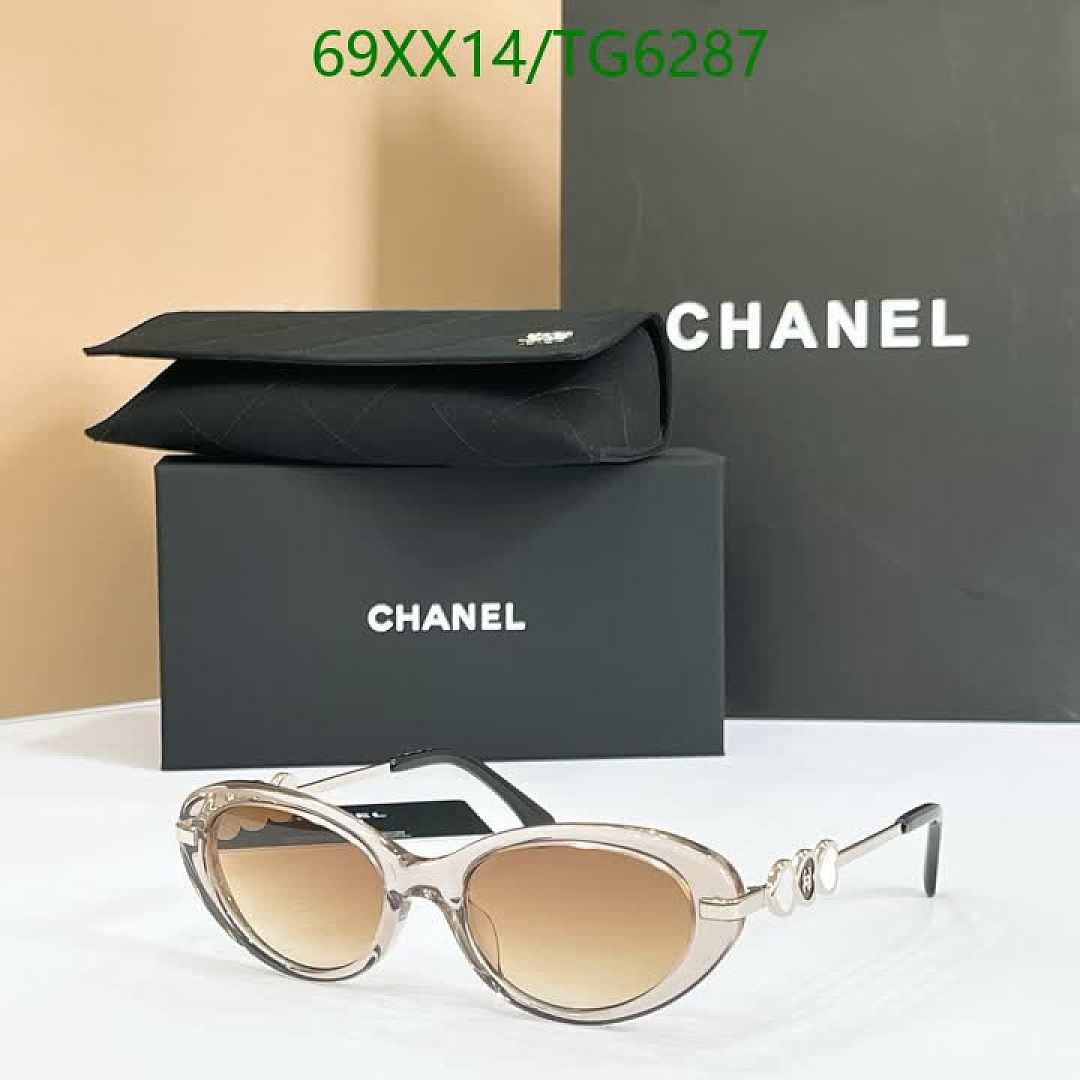 Chanel-Glasses Code: TG6287 $: 69USD
