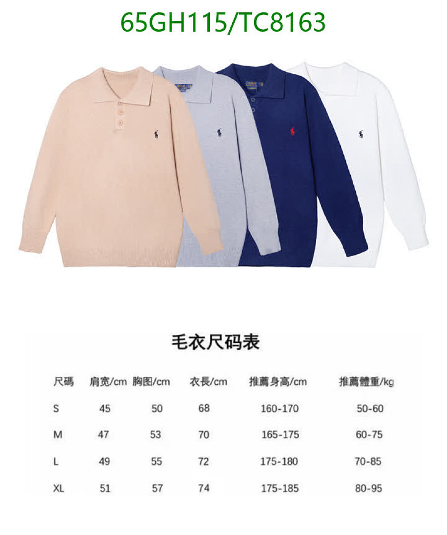 Ralph Lauren-Clothing Code: TC8163 $: 65USD