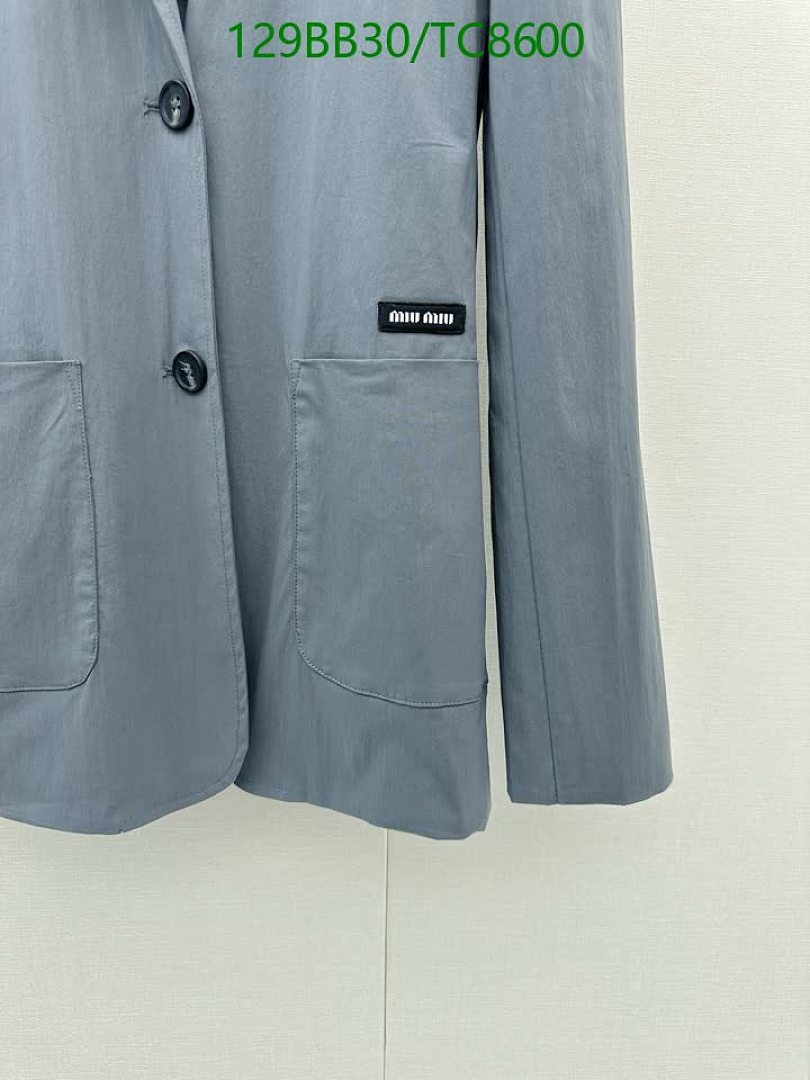 Miu Miu-Clothing Code: TC8600 $: 129USD