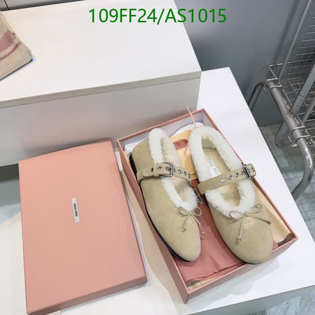 Miu Miu-Shoes(Women) Code: AS1015 $: 109USD